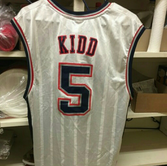 jason kidd nets jersey medium